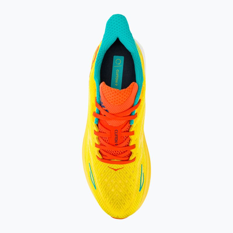 Pánské běžecké boty   HOKA Clifton 9 passion fruit/maize 6