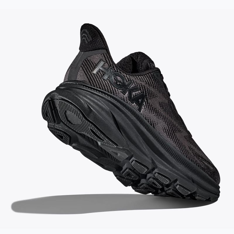 Dámské běžecké boty  HOKA Clifton 9 black/black 11