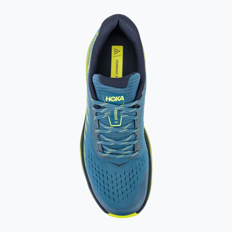 Pánské běžecké boty   HOKA Torrent 3 bluesteel/dark citron 6