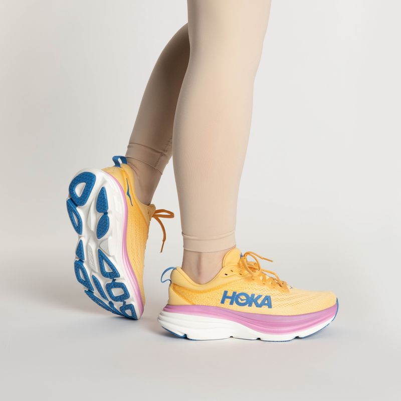 Dámské běžecké boty   HOKA Bondi 8 impala/cyclamen 2