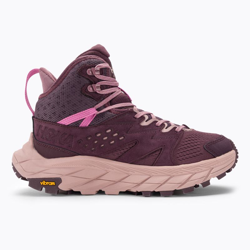 Dámská treková obuv HOKA Anacapa Breeze Mid raisin/pale mauve 2