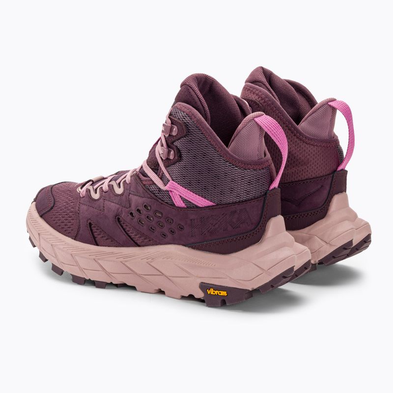 Dámská treková obuv HOKA Anacapa Breeze Mid raisin/pale mauve 4