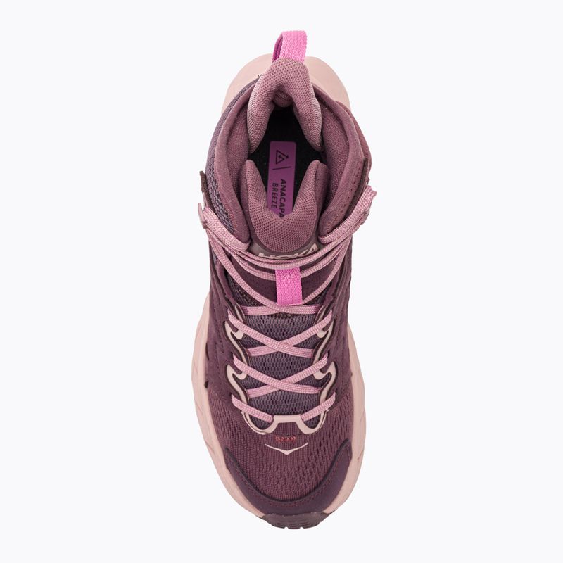 Dámská treková obuv HOKA Anacapa Breeze Mid raisin/pale mauve 7