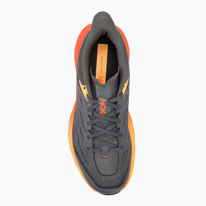 Pánské běžecké boty HOKA Speedgoat 5 Wide castlerock/flame 5