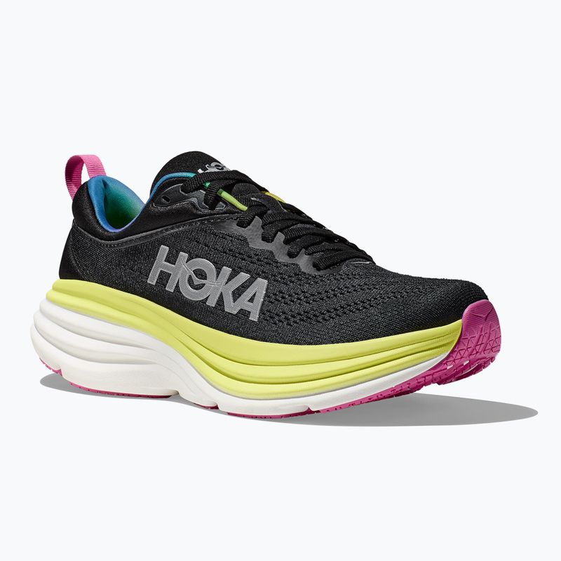 Pánské běžecké boty   HOKA Bondi 8 black/citrus glow