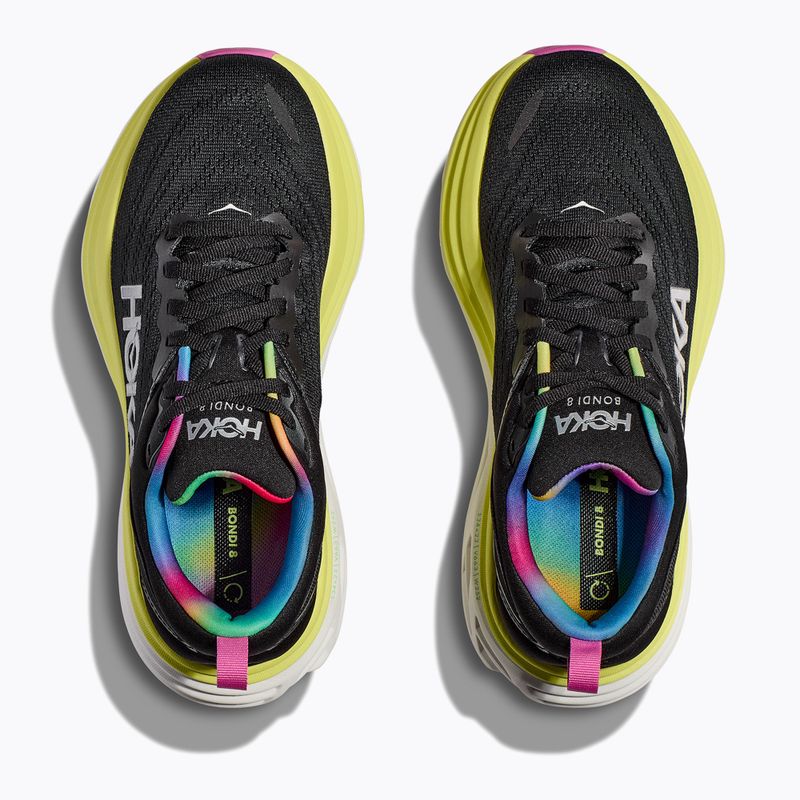 Pánské běžecké boty   HOKA Bondi 8 black/citrus glow 8
