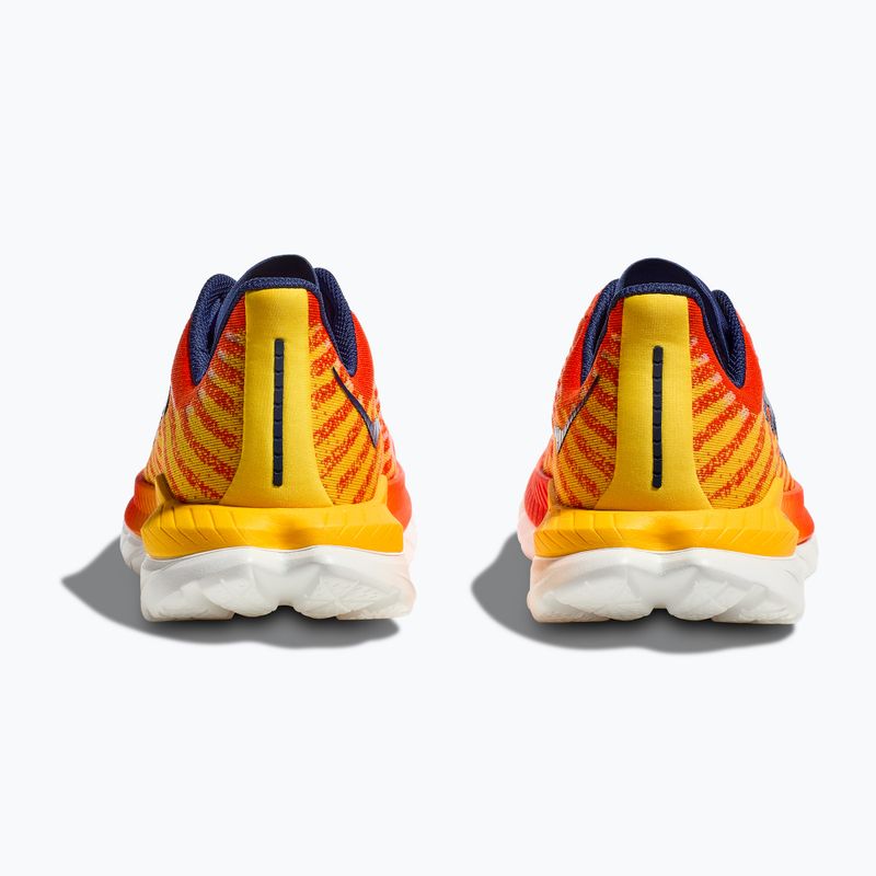 Pánská běžecká obuv HOKA Mach 5 flame/dandelion 10