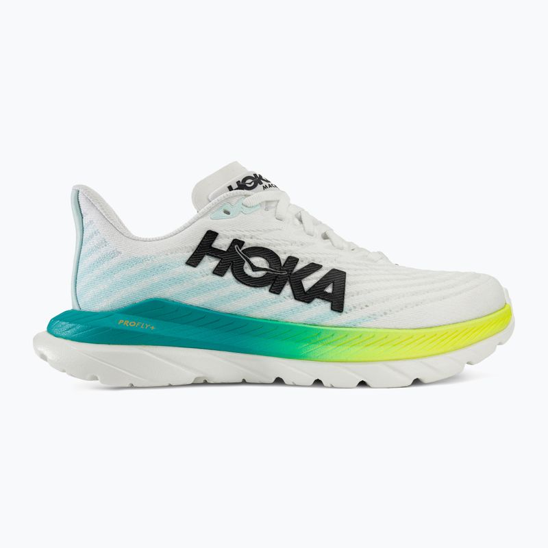 Dámské běžecké boty  HOKA Mach 5 white/blue glass 2