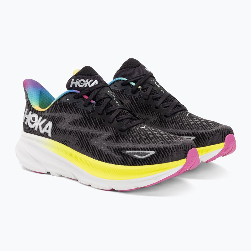 Pánská běžecká obuv HOKA Clifton 9 black/all aboard 4