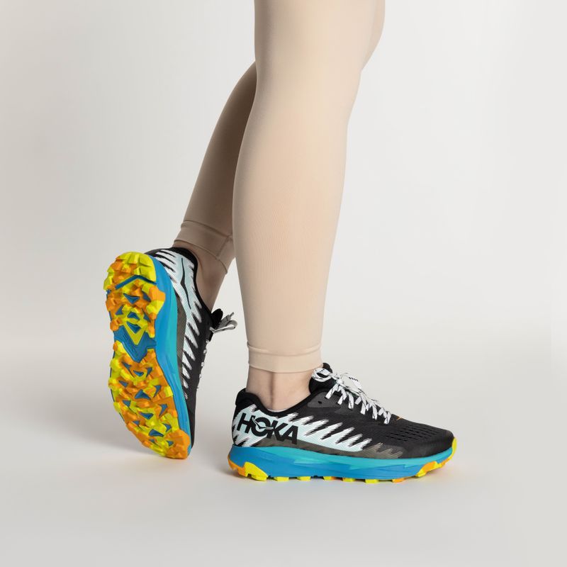 Dámské běžecké boty   HOKA Torrent 3 black/diva blue 2