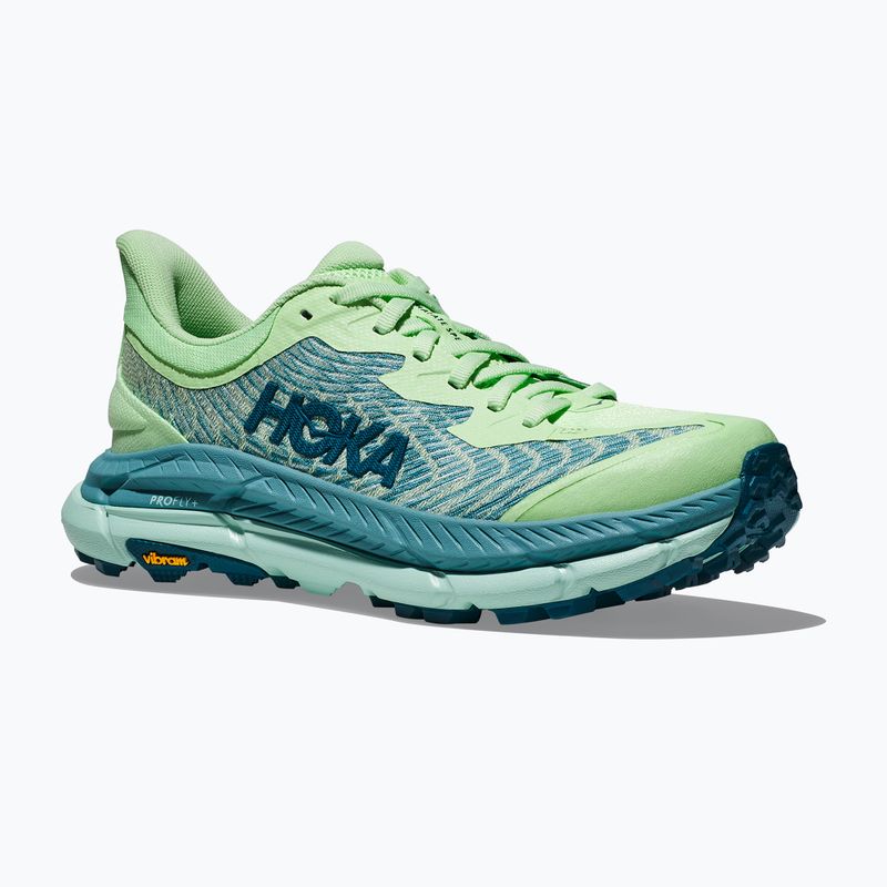 Dámské běžecké boty HOKA Mafate Speed 4 lime glow/ocean mist 11