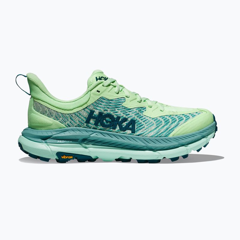 Dámské běžecké boty HOKA Mafate Speed 4 lime glow/ocean mist 12