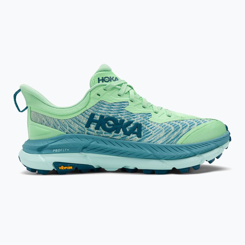 Dámské běžecké boty HOKA Mafate Speed 4 lime glow/ocean mist 2