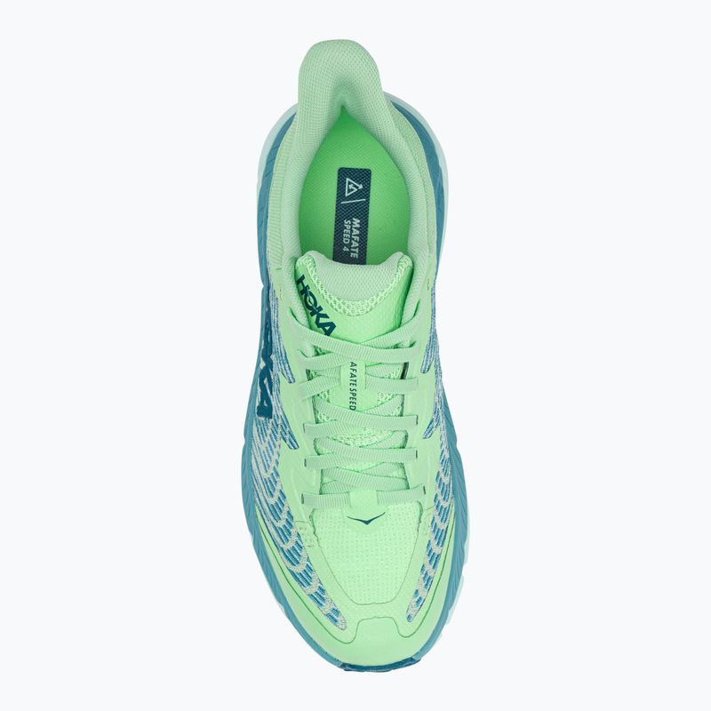 Dámské běžecké boty HOKA Mafate Speed 4 lime glow/ocean mist 6