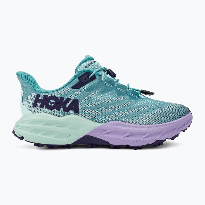 Dětské běžecké boty HOKA Speedgoat 5 ocean mist/lilac mist 2