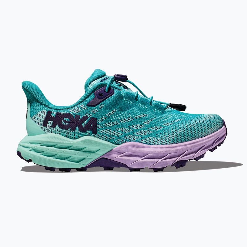 Dětské běžecké boty HOKA Speedgoat 5 ocean mist/lilac mist 8