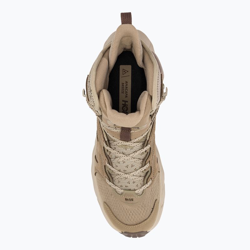 Pánské trekové boty HOKA Anacapa Breeze Mid dune/oxford tan 6