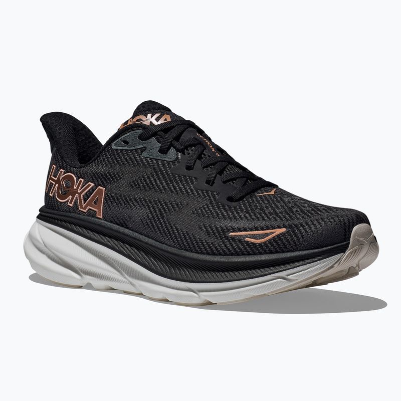 Dámské běžecké boty HOKA Clifton 9 black/rose gold 8