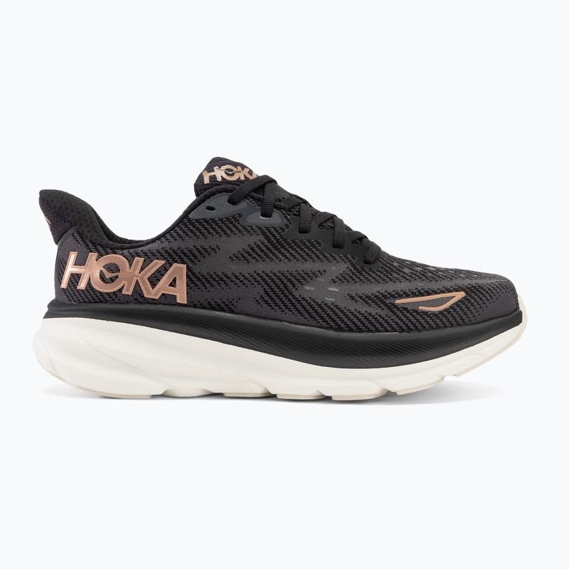 Dámské běžecké boty HOKA Clifton 9 black/rose gold 2