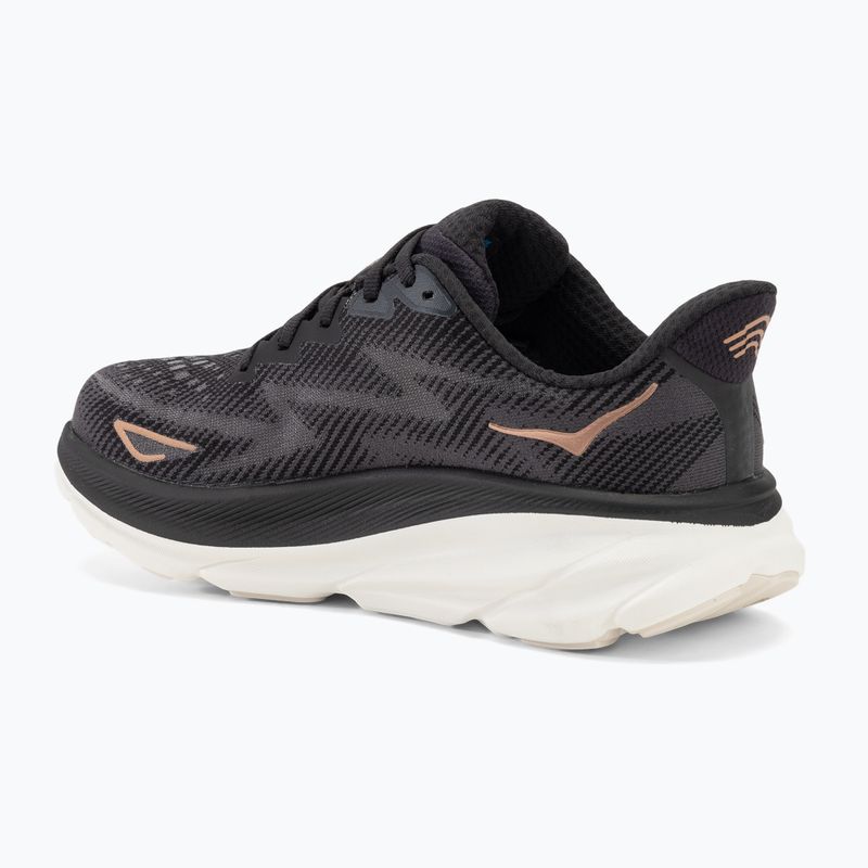 Dámské běžecké boty HOKA Clifton 9 black/rose gold 3