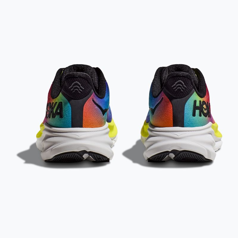 Pánská běžecká obuv HOKA Clifton 9 black/multi 7