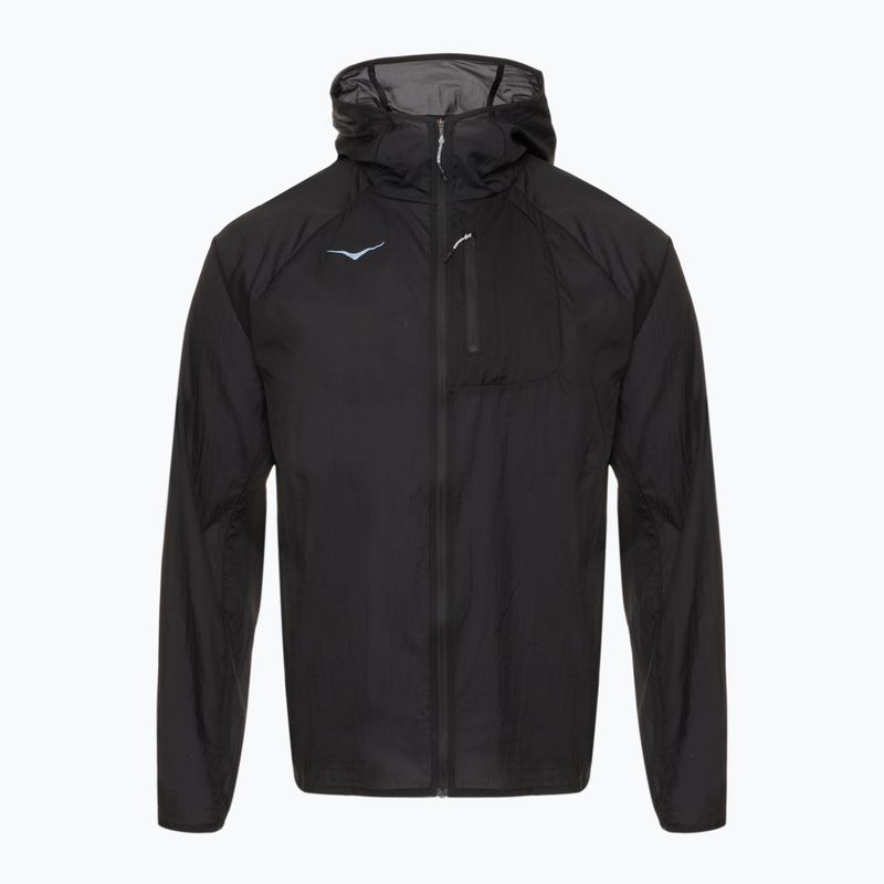 Pánská běžecká bunda HOKA Skyflow black 