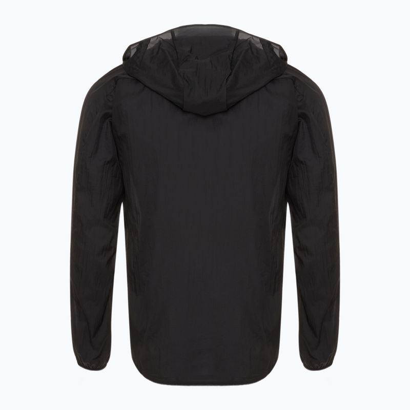 Pánská běžecká bunda HOKA Skyflow black  2