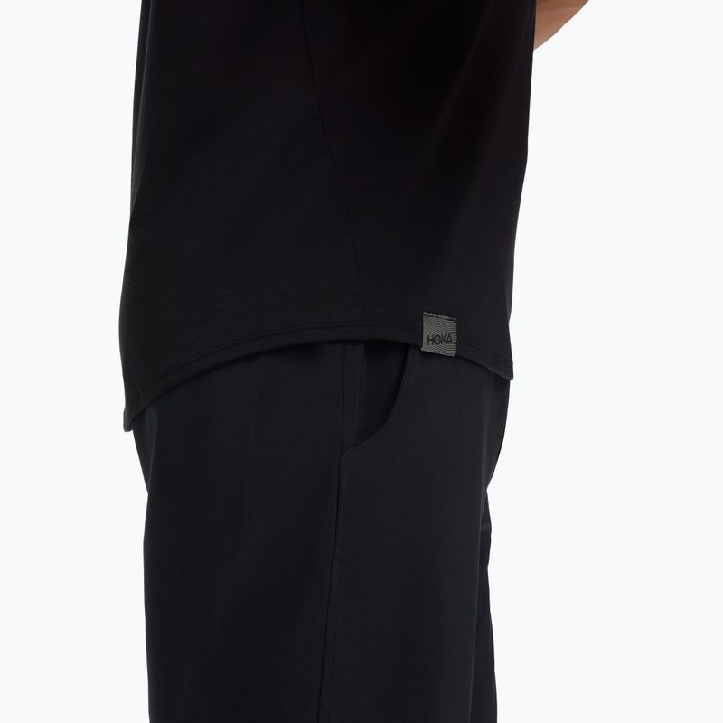 Pánské běžecké tričko HOKA Essential Tee black 5