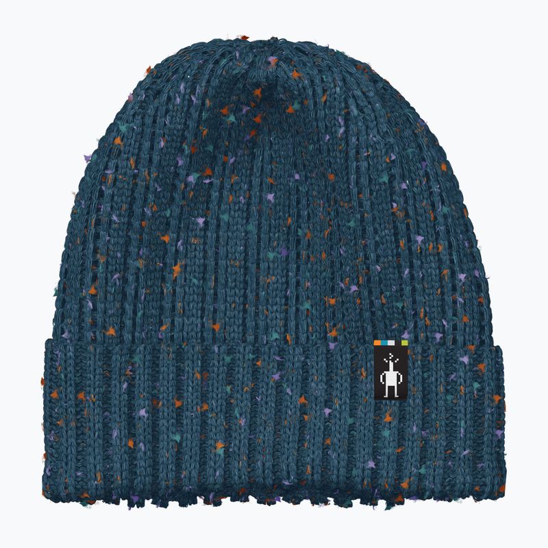 Zimní čepice  Smartwool Rib Hat twilight blue donegal