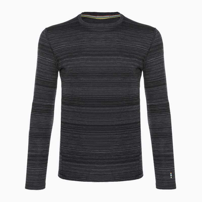 Pánské termo tričko Smartwool Merino 250 Baselayer Crew Boxed černá barva shift