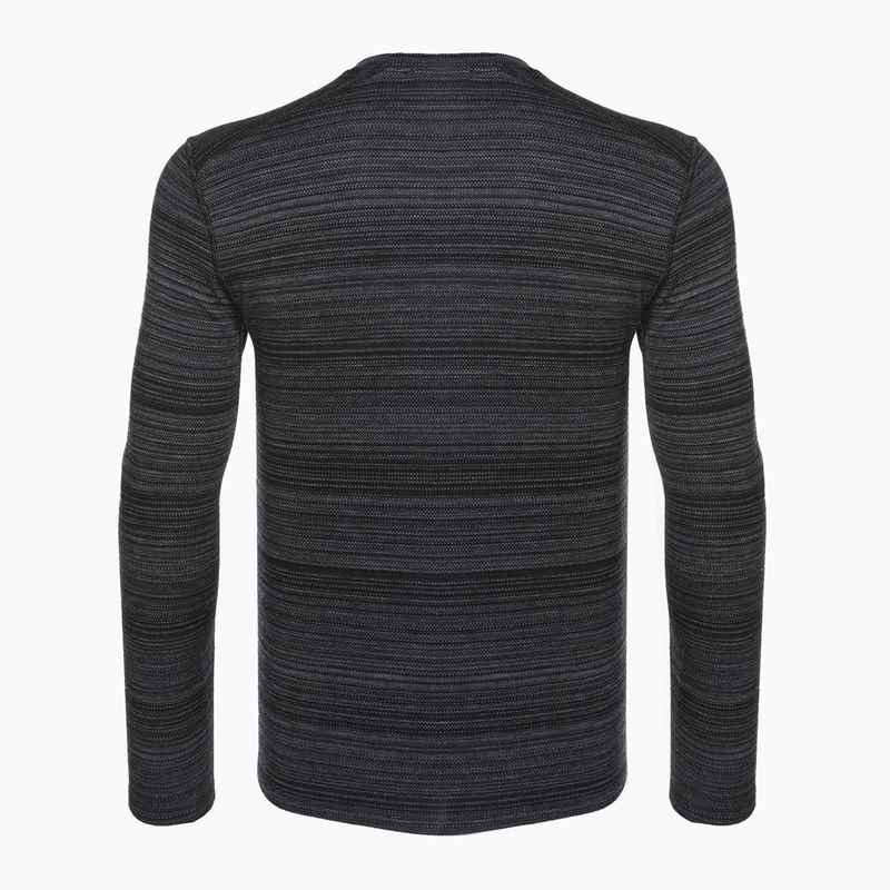 Pánské termo tričko Smartwool Merino 250 Baselayer Crew Boxed černá barva shift 2