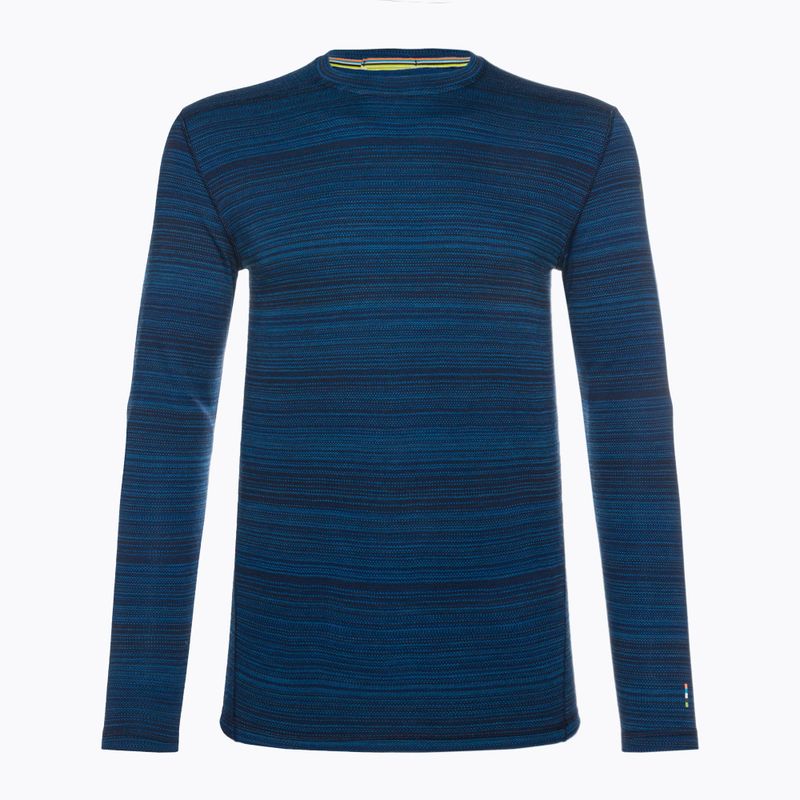 Pánská termoakční mikina Smartwool Merino 250 Baselayer Crew Boxed deep navy color shift 3
