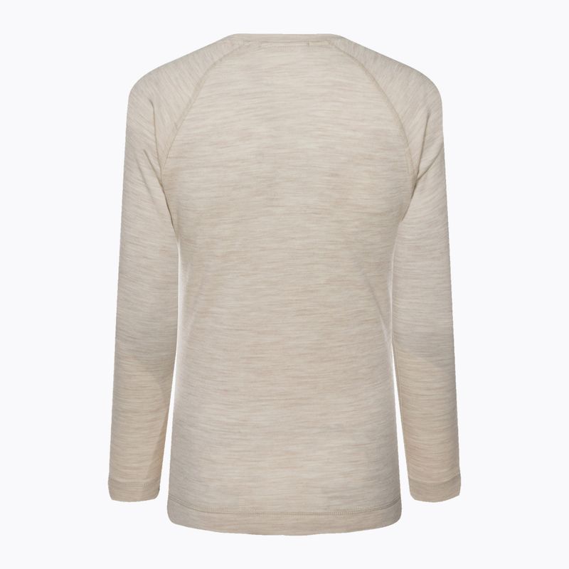 Dámská termoakční mikina Smartwool Merino 250 Baselayer Crew Boxed almond heather 4