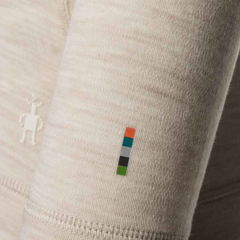Dámská termoakční mikina Smartwool Merino 250 Baselayer Crew Boxed almond heather 5