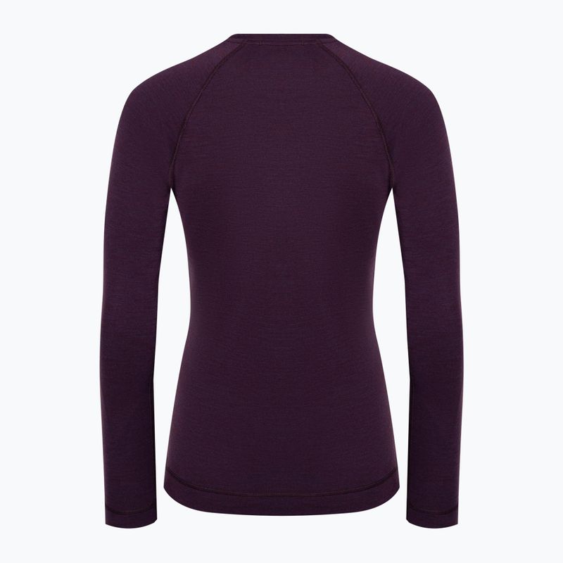 Dámská termoakční mikina Smartwool Merino 250 Baselayer Crew Boxed purple iris heather 4