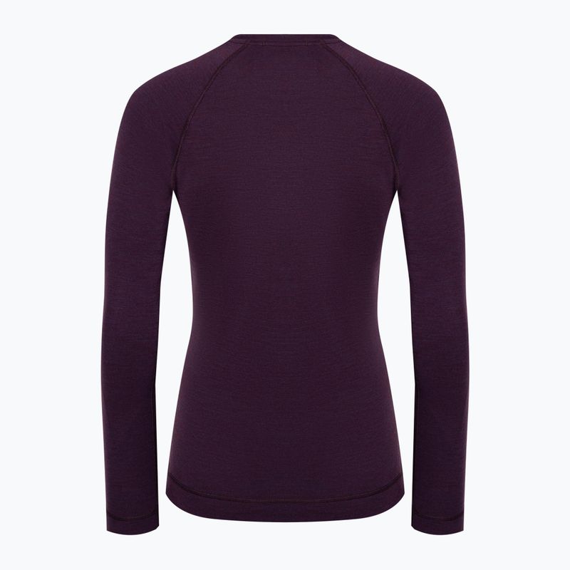 Dámské termo tričko longsleeve Smartwool Merino 250 Baselayer Crew Boxed purple iris heather 4