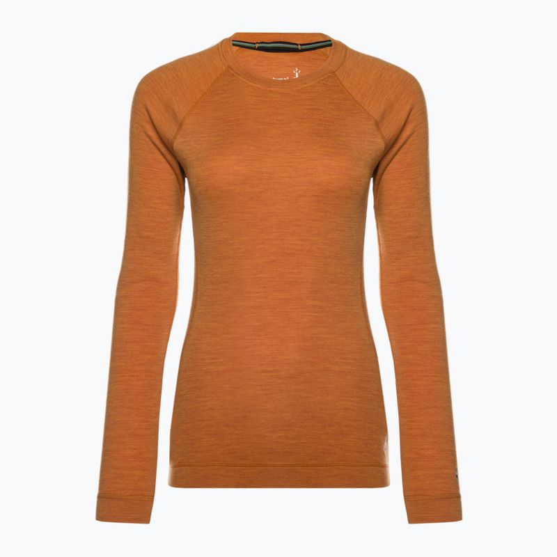 Dámská termoakční mikina Smartwool Merino 250 Baselayer Crew Boxed marmalade heather 3