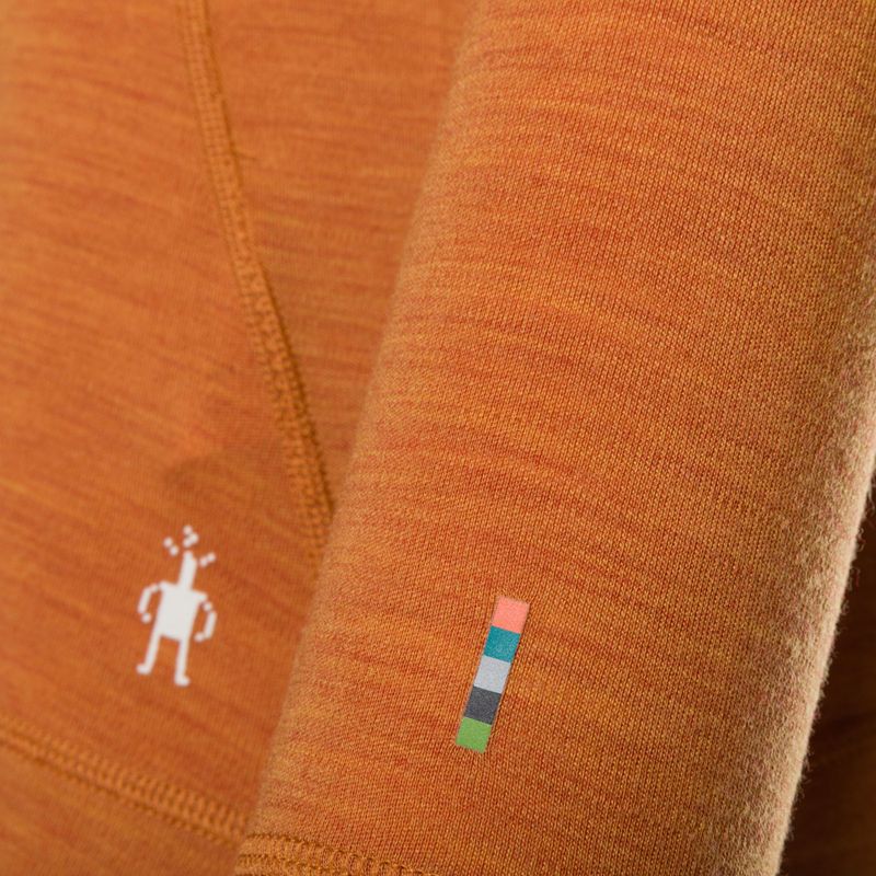 Dámská termoakční mikina Smartwool Merino 250 Baselayer Crew Boxed marmalade heather 5