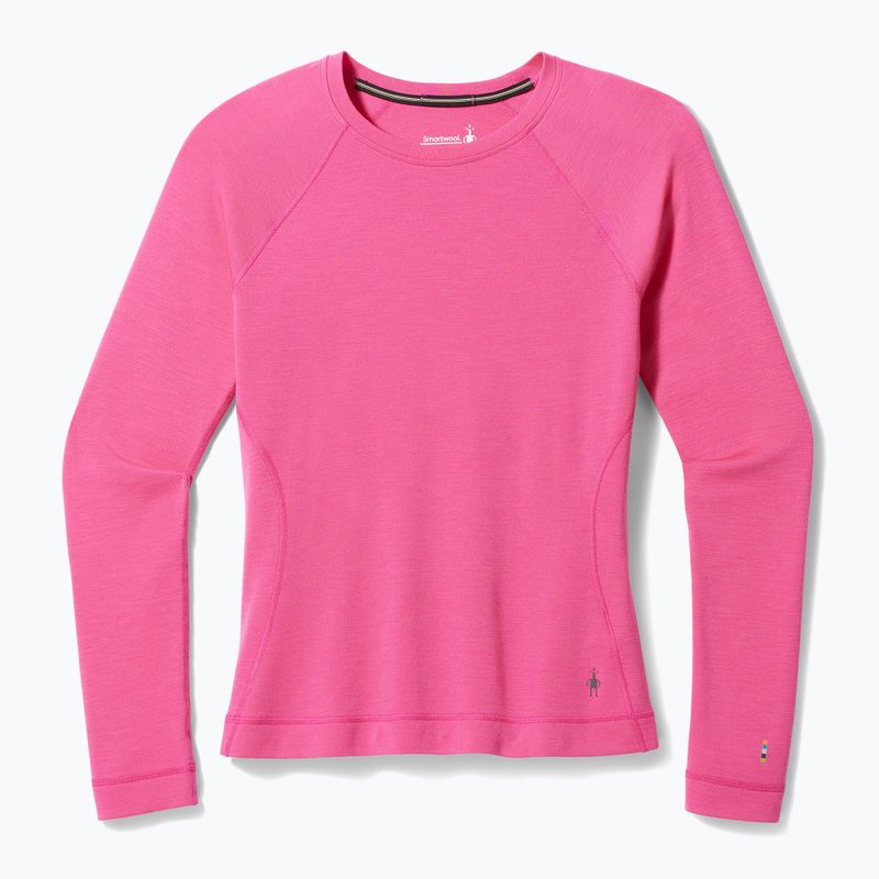 Dámská termoakční mikina Smartwool Merino 250 Baselayer Crew Boxed power pink 6