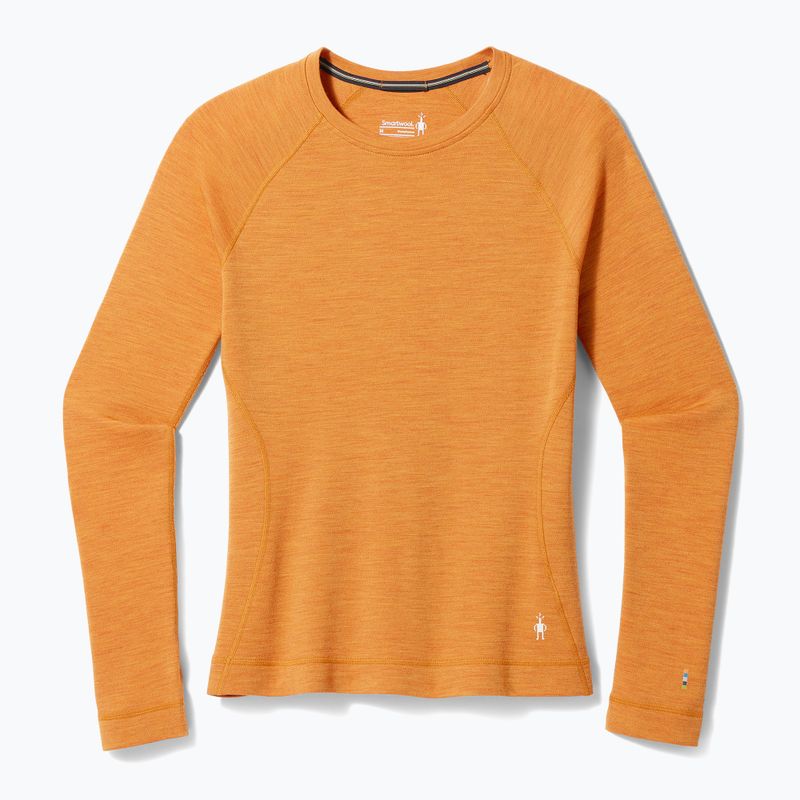 Dámská termoakční mikina Smartwool Merino 250 Baselayer Crew Boxed marmalade heather 6