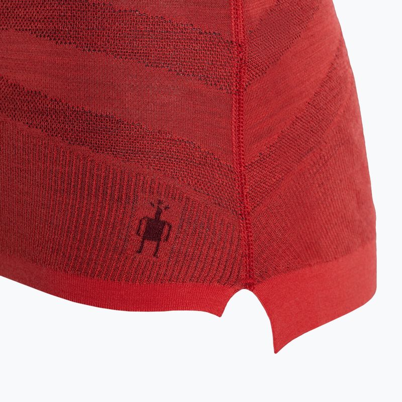 Dámská termoakční mikina Smartwool Intraknit Thermal Merino Baselayer Crew scarlet/black 4