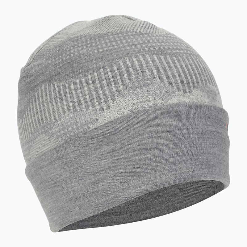 Smartwool Merino Reversible Cuffed světle šedá čepice Mountain Scape