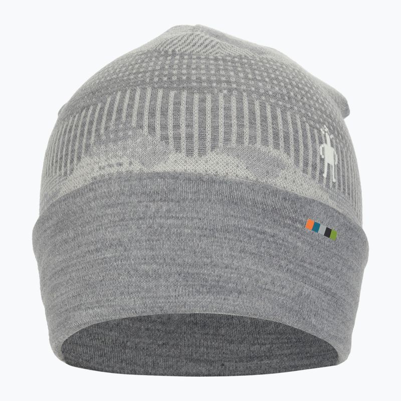 Smartwool Merino Reversible Cuffed světle šedá čepice Mountain Scape 2