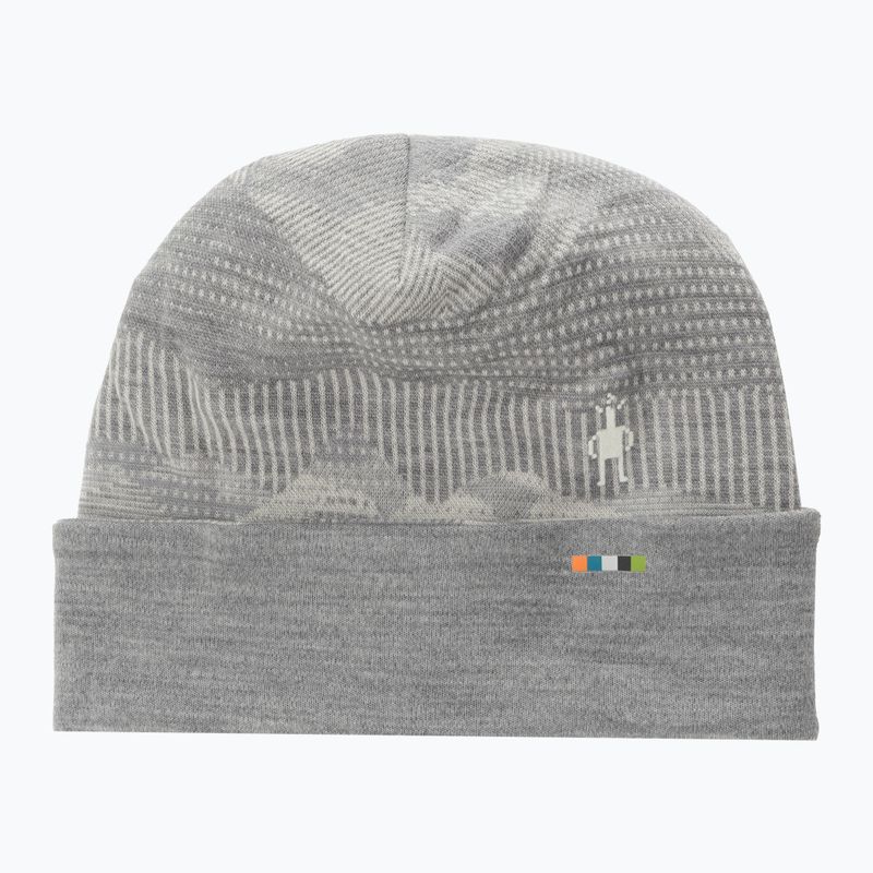 Smartwool Merino Reversible Cuffed světle šedá čepice Mountain Scape 5