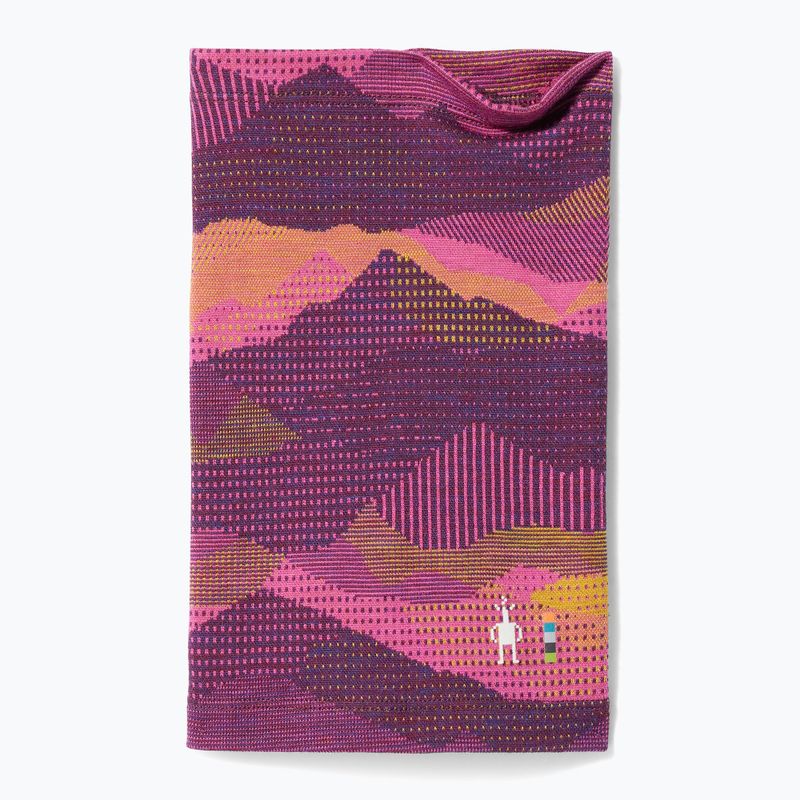 Dětský nákrčník Smartwool Thermal Merino purple iris mtn scape