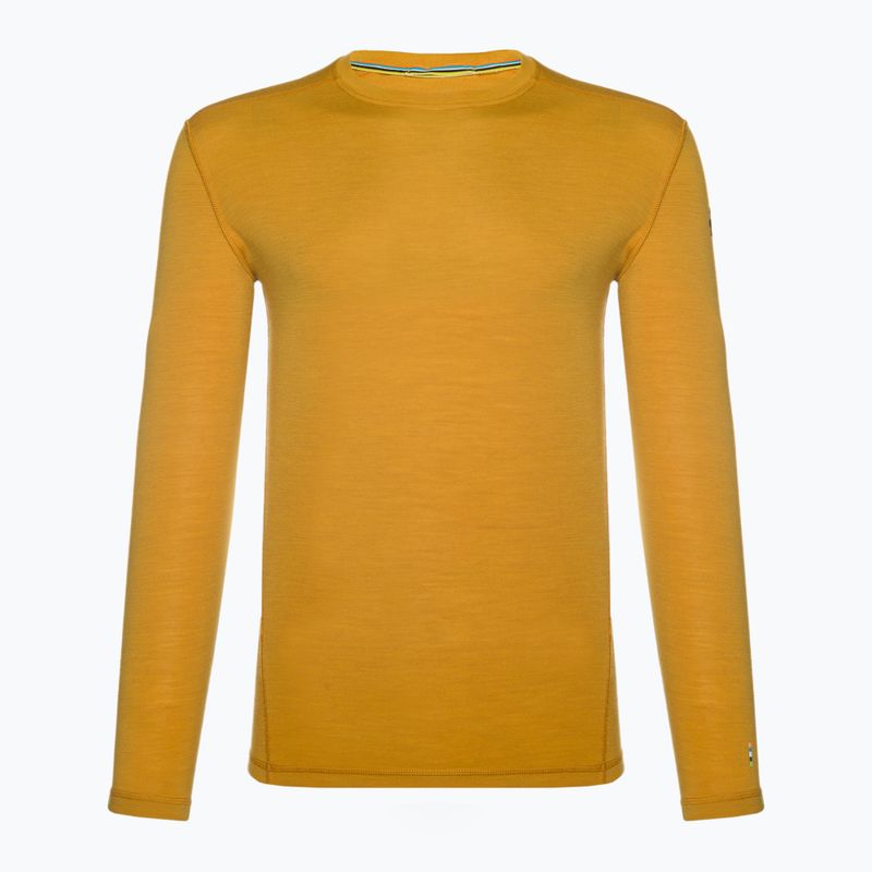 Pánské termo tričko Smartwool Merino 250 Baselayer Crew Boxed honey gold 3