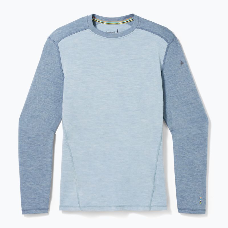 Pánská termoakční mikina Smartwool Merino 250 Baselayer Crew Boxed pewter blue-lead 6