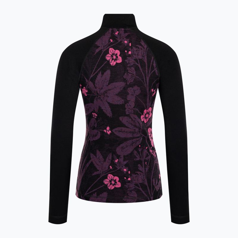 Dámská termoakční mikina Smartwool Classic Thermal Merino Baselayer 1/4 Zip Boxed purple iris 4