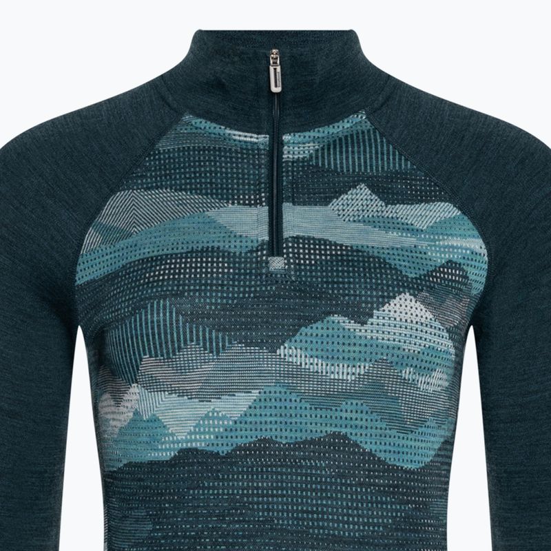 Dámská termoakční mikina Smartwool Classic Thermal Merino Baselayer 1/4 Zip Boxed twilight 5