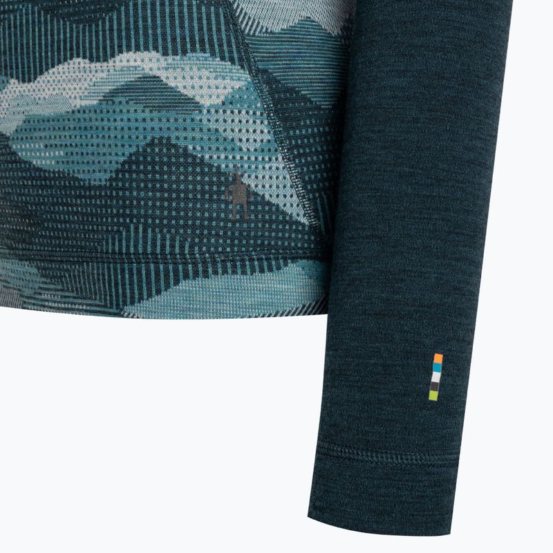 Dámská termoakční mikina Smartwool Classic Thermal Merino Baselayer 1/4 Zip Boxed twilight 6